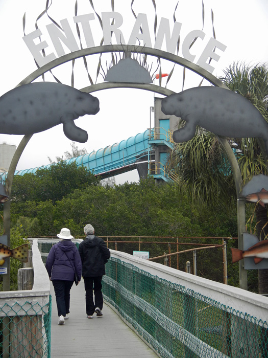 Walkway to Manatee Viewing Area