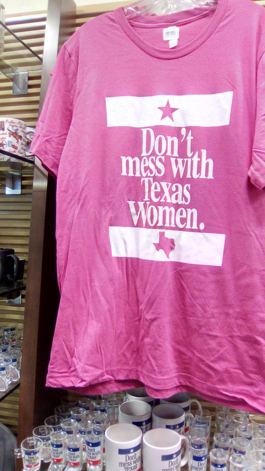 T-Shirt and Texas Souvenirs