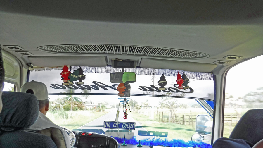 There is a law in Panama requiring an air-freshener for each passenger on the bus
