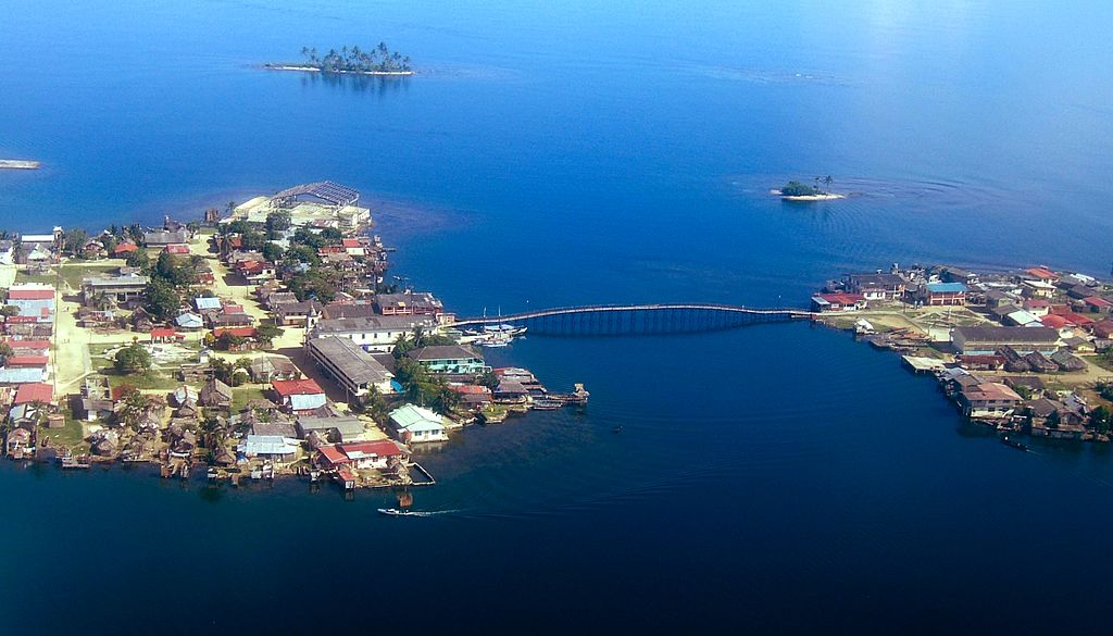 Nargana Island (left) - courtesy of Wikipedia